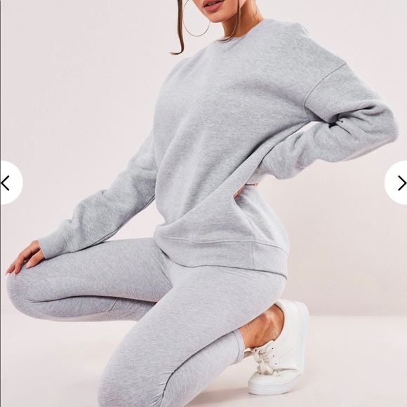 Missguided Tops Oversized Sweatshirt Legging Set Poshmark